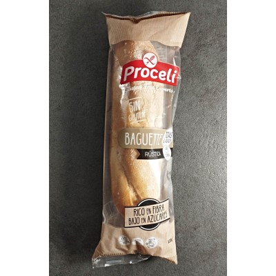 Baguette rústica sin gluten Proceli 120gr